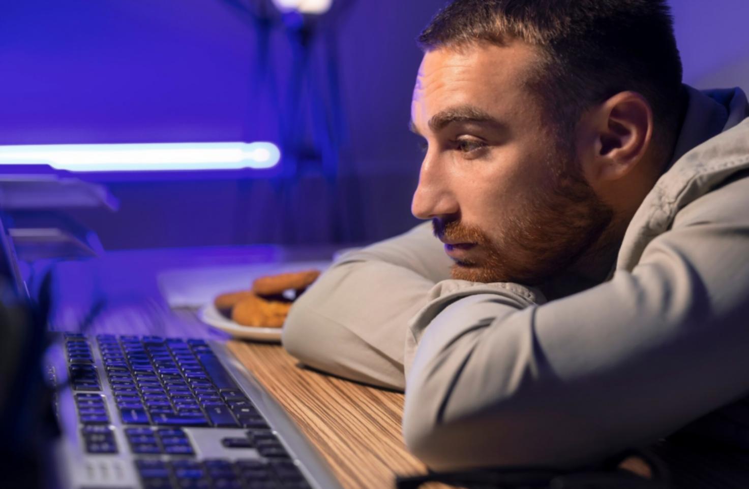 Mobile food ordering application interface on smartphone